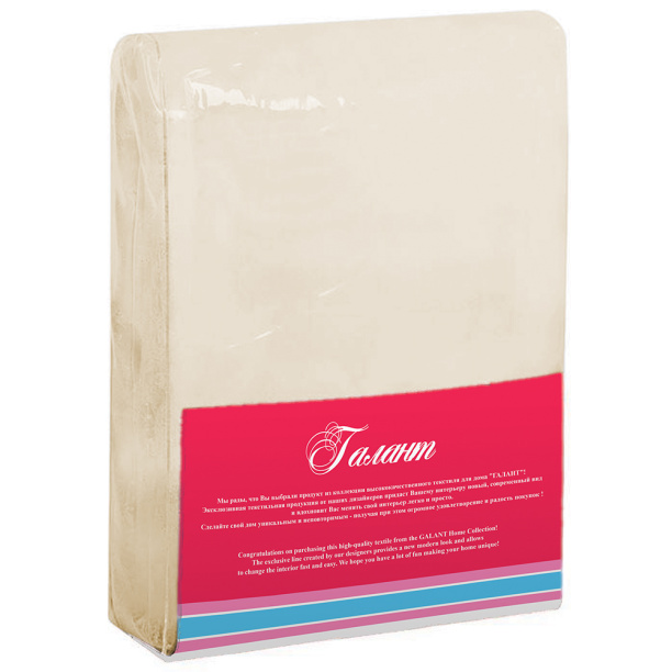 Штора-тюль вуаль 200х280 см шампань от магазина ЛесКонПром.ру