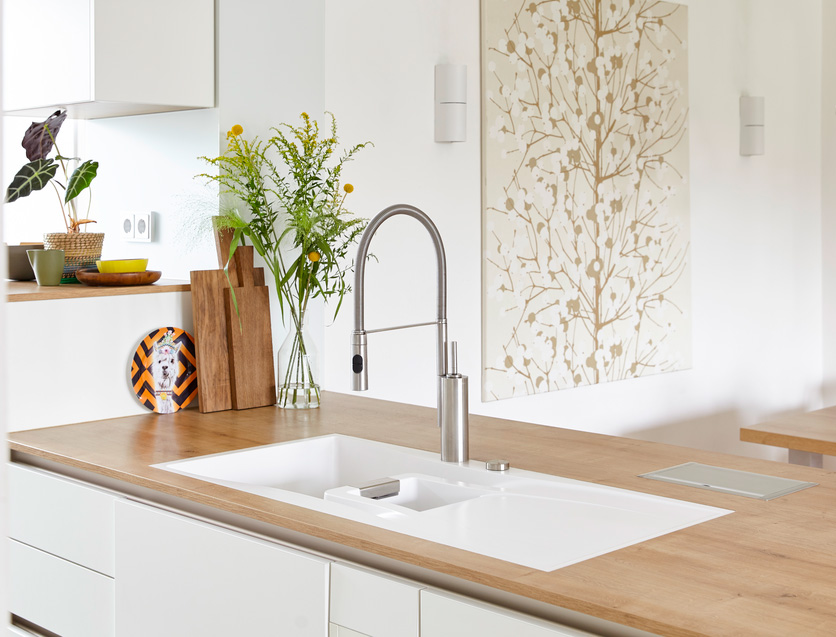 Кухонная мойка WATERFALL 60D F CRISTADUR 700105F* SCHOCK от магазина ЛесКонПром.ру