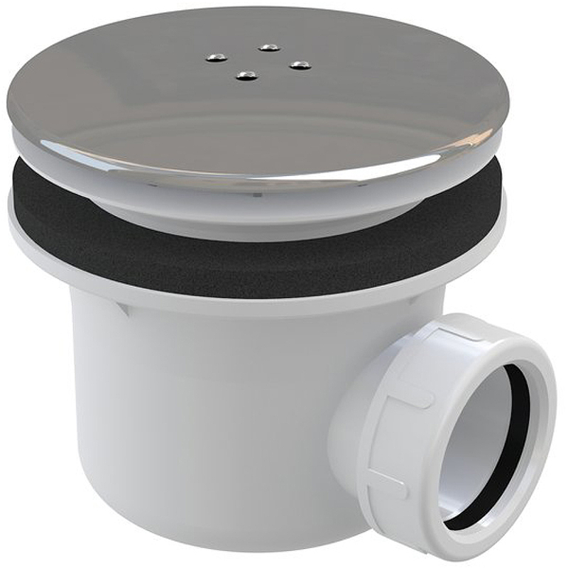 Сифон для душевого поддона Ravak Standard X01314 Хром от магазина ЛесКонПром.ру