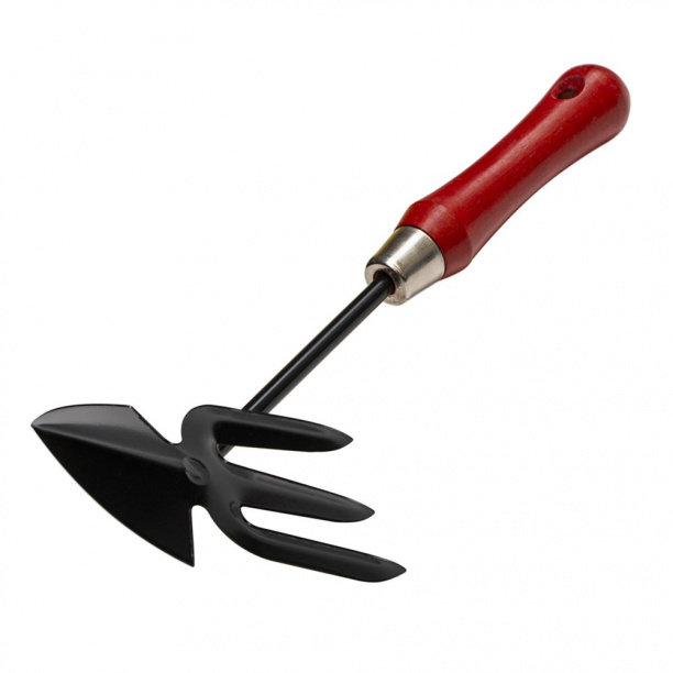 Мотыжка остроконечная ручная с деревянной рукояткой от магазина ЛесКонПром.ру