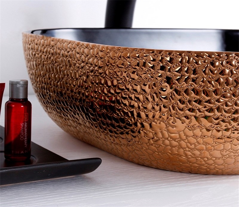 Раковина-чаша CeramaLux 50 D1302H024 Медь Черная от магазина ЛесКонПром.ру