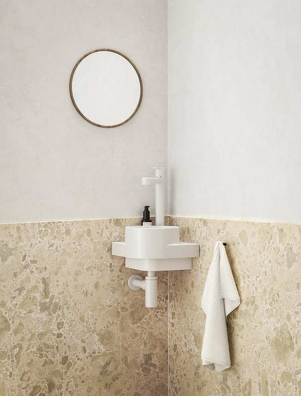 Раковина Ravak Yard 28 C XJX01228000 угловая Белая от магазина ЛесКонПром.ру