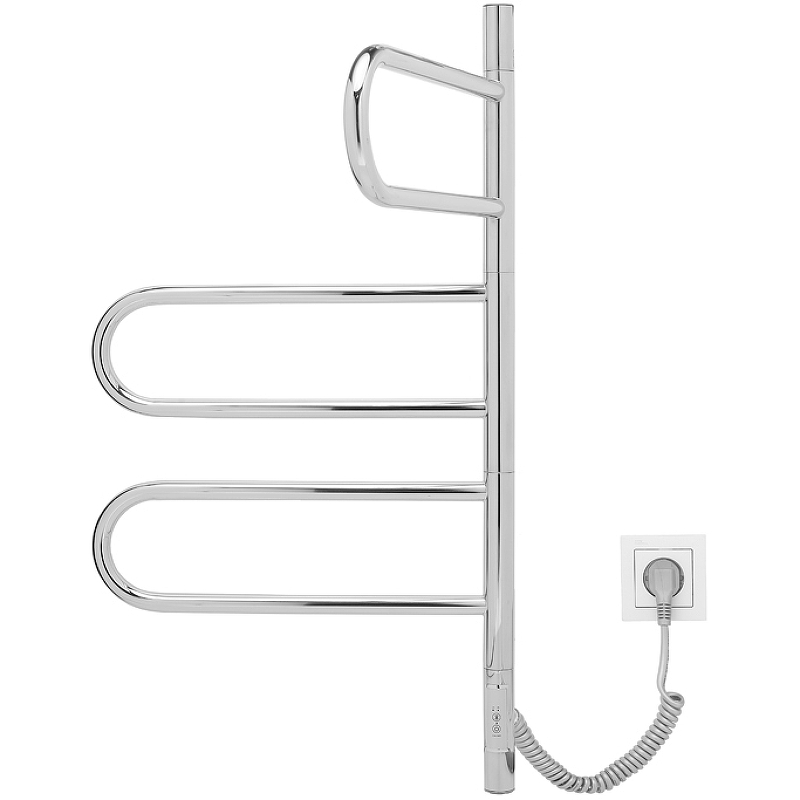 Электрический полотенцесушитель Vincea 44х80 VTD-1R2CE Хром от магазина ЛесКонПром.ру