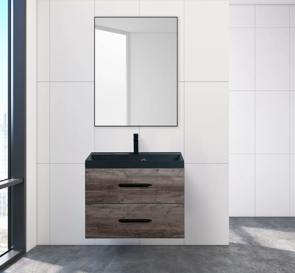 Зеркало BelBagno SPC-AL-600-800 Nero от магазина ЛесКонПром.ру