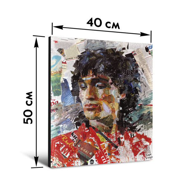 Канвас 40х50 см Африканская женщина от магазина ЛесКонПром.ру