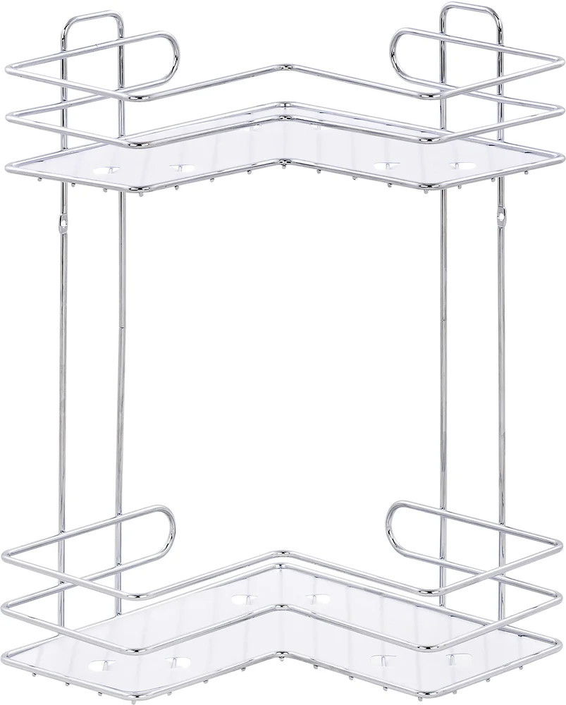 Полка ЧМЗ 501-005-04 2-ярусная, угловая от магазина ЛесКонПром.ру