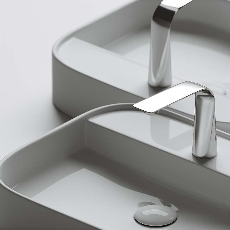 Раковина Ceramica Nova Element 55 CN6034 Белая от магазина ЛесКонПром.ру