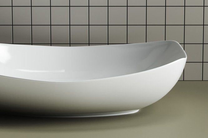 Умывальник накладной CERAMICA NOVA Element 80551214 от магазина ЛесКонПром.ру