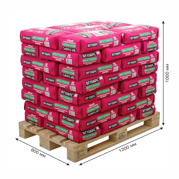 Шпаклевка полимерная БОЛАРС Super 20 кг от магазина ЛесКонПром.ру