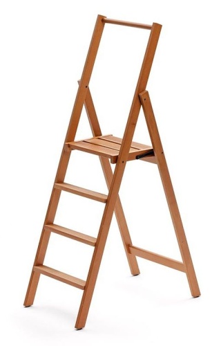 Стремянка Kimora-4 Cherry Wood (Вишня) Arredamenti от магазина ЛесКонПром.ру