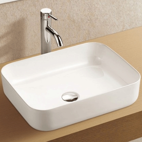 Раковина-чаша WeltWasser Elbach 2195 50 10000003851 Белый глянец от магазина ЛесКонПром.ру