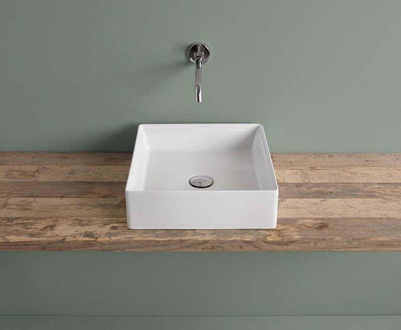 Раковина Artceram Scalino 38 SCL001 01 00 Белая от магазина ЛесКонПром.ру