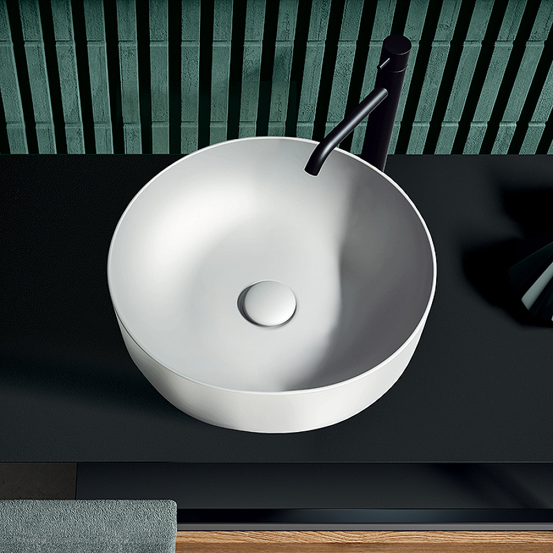 Раковина-чаша Kerasan Nolita 40 534430 Белая матовая от магазина ЛесКонПром.ру