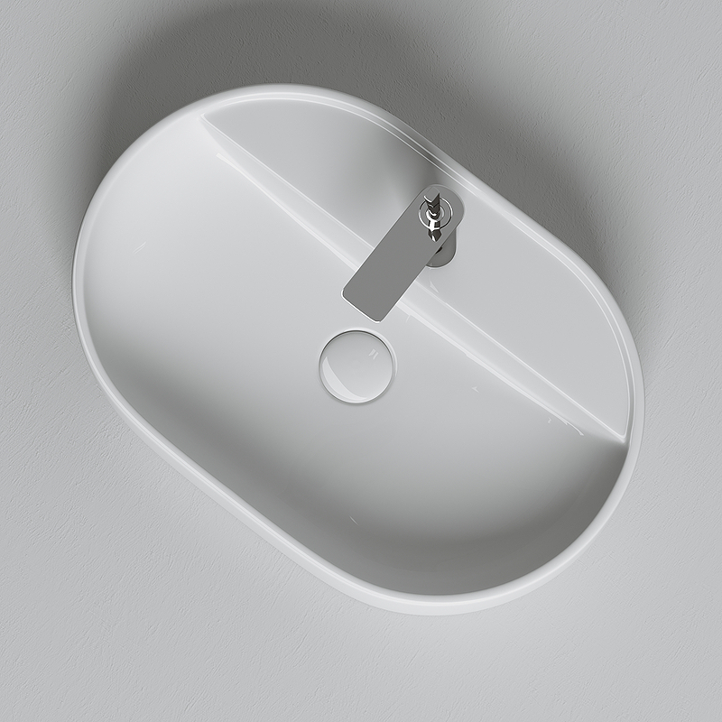 Раковина Ceramica Nova Element 60 CN6035 Белая от магазина ЛесКонПром.ру