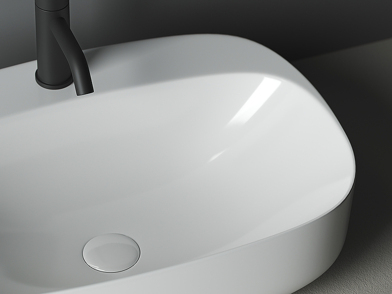 Раковина Ceramica Nova Element 60 CN5012 Белая от магазина ЛесКонПром.ру