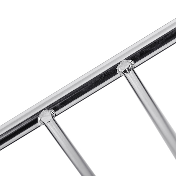 Полка сетчатая Verran Киса 1-ярусная прямая хром от магазина ЛесКонПром.ру