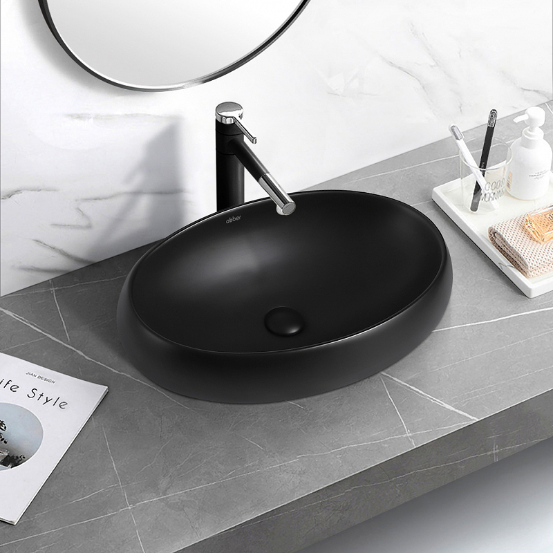 Раковина-чаша Abber Bequem 60 AC2102MB Черная матовая от магазина ЛесКонПром.ру