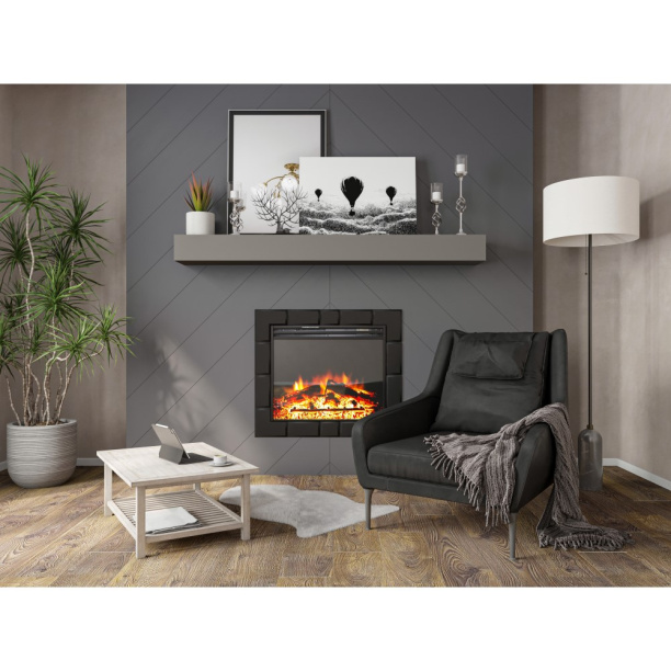 Зеркало в раме 60х80 см черное от магазина ЛесКонПром.ру