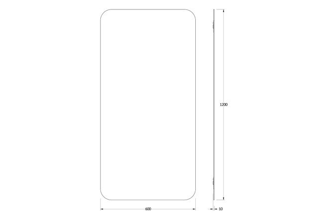Зеркало EVOFORM Primary 80521965 от магазина ЛесКонПром.ру