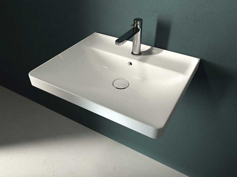 Раковина Hatria Canalgrande 60 Y1EJ Белая от магазина ЛесКонПром.ру