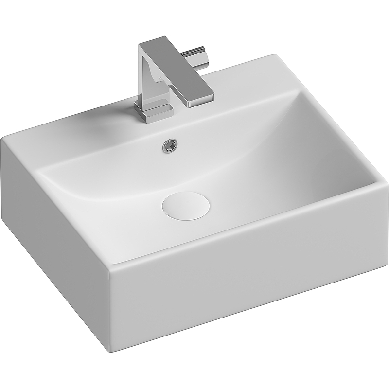 Раковина Ceramica Nova Element 50 CN6040 Белая от магазина ЛесКонПром.ру