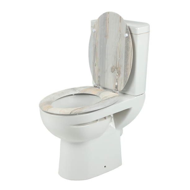 Сиденье для унитаза дюропласт белое FLUMEN от магазина ЛесКонПром.ру