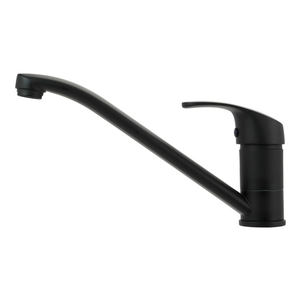 Смеситель для кухни FLUMEN Linge черный от магазина ЛесКонПром.ру