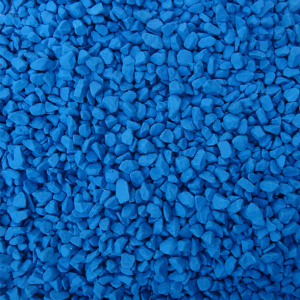 Камень окрашенный синий 20 кг Евро-мульча