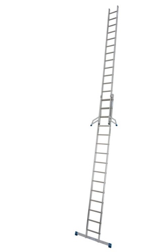 Лестница алюминиевая профессиональная двухсекционная KRAUSE STABILO 2х15 от магазина ЛесКонПром.ру