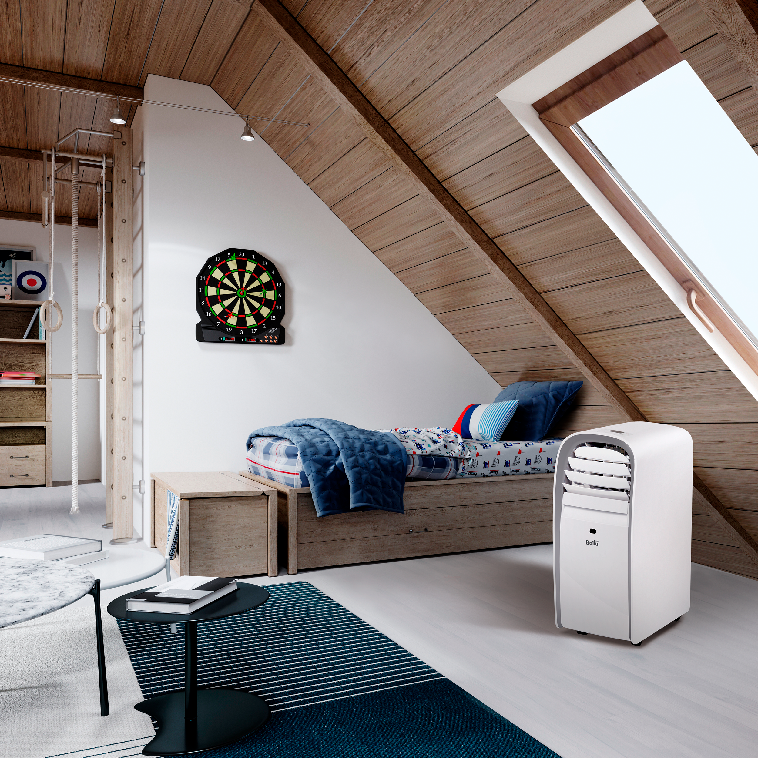 Мобильный кондиционер Ballu ВРАС-07 СЕ_17Y от магазина ЛесКонПром.ру