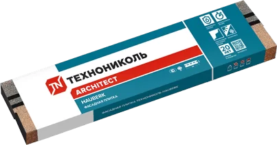 Плитка фасадная ТЕХНОНИКОЛЬ HAUBERK Камень Сланец от магазина ЛесКонПром.ру