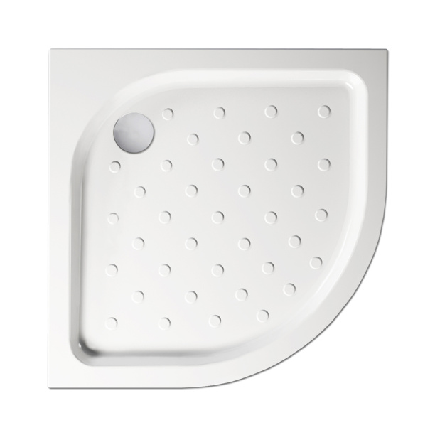 Душевой поддон МЕТАКАМ Classic N 90х90 см полукруглый от магазина ЛесКонПром.ру