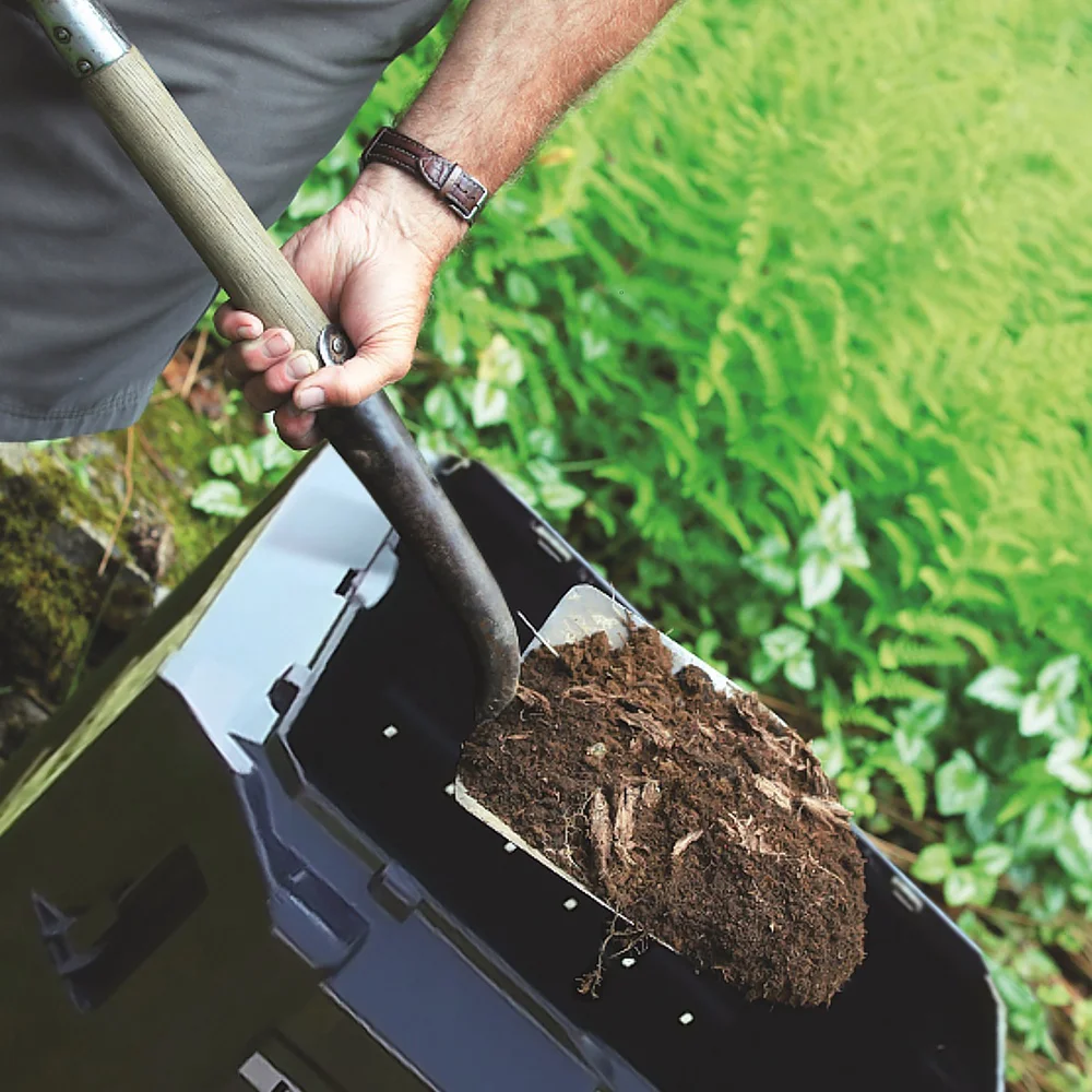 Компостер Prosperplast Compogreen 380 л, черный от магазина ЛесКонПром.ру