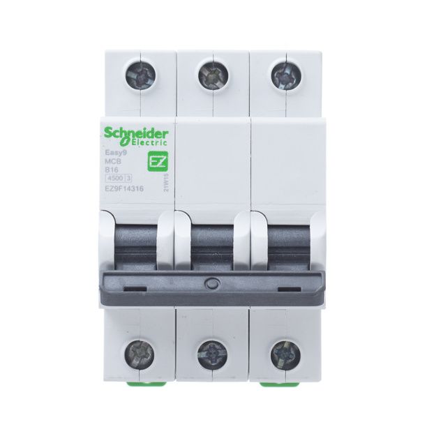 Выключатель автоматический Schneider Electric 3п 16 А B от магазина ЛесКонПром.ру