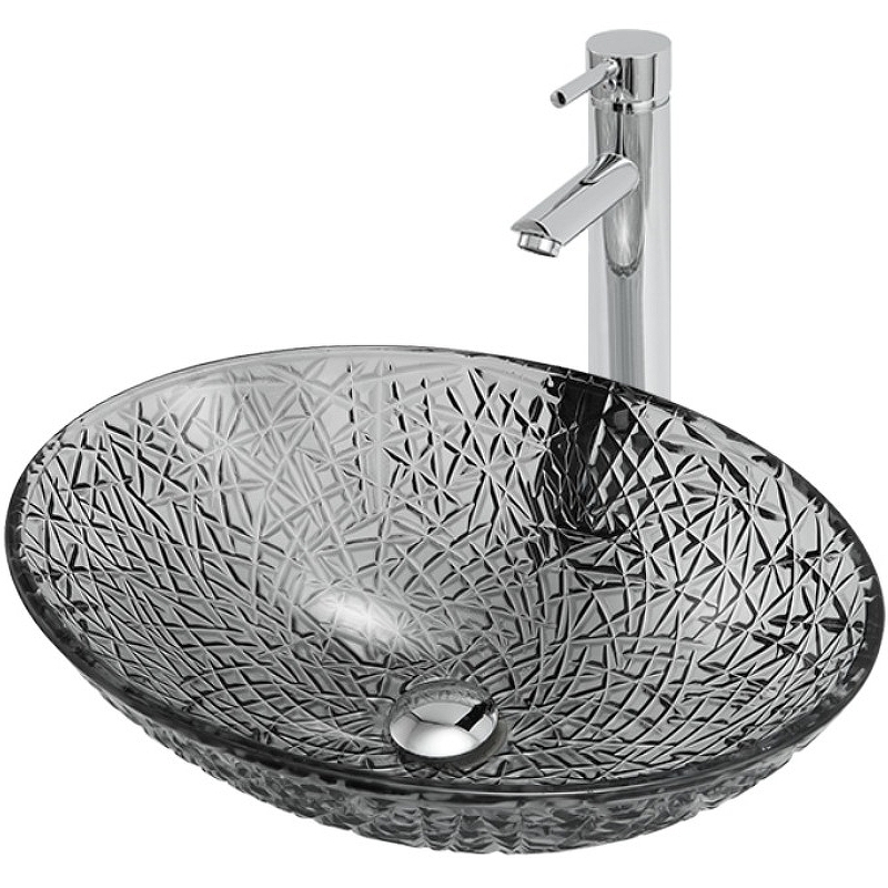 Раковина-чаша Abber Glas 50 AK2303B Черная от магазина ЛесКонПром.ру