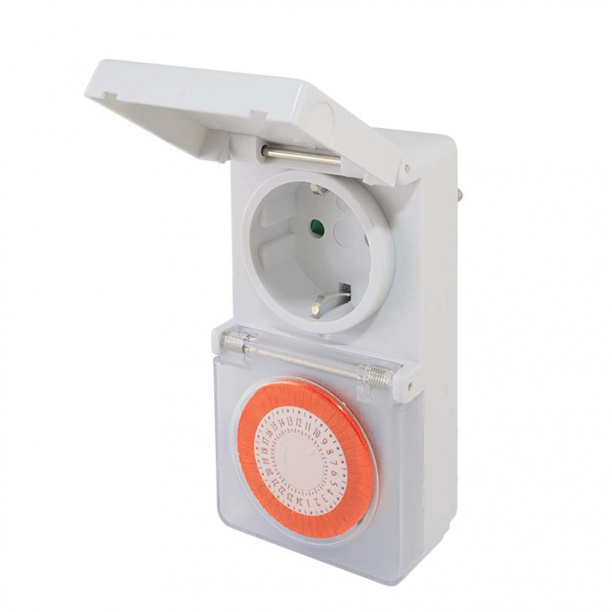 Таймер 24 часа TDM IP44 от магазина ЛесКонПром.ру