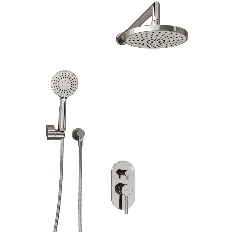 Душевая система WasserKRAFT Main A14129 Хром от магазина ЛесКонПром.ру