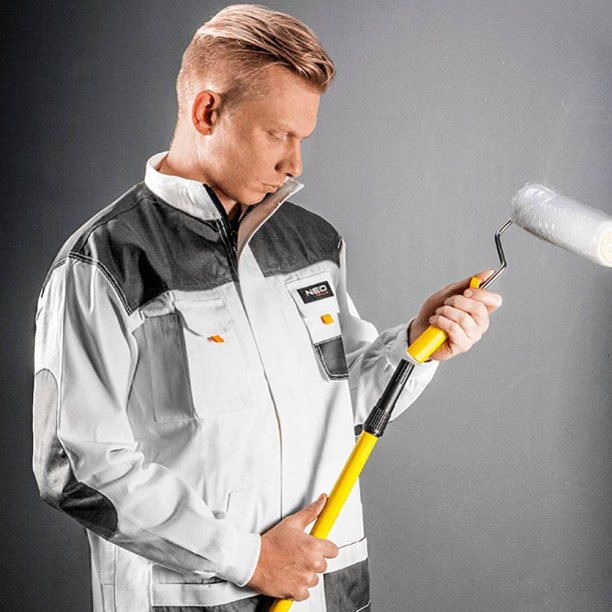 Куртка рабочая NEO Tools рост 164-170 см белая от магазина ЛесКонПром.ру