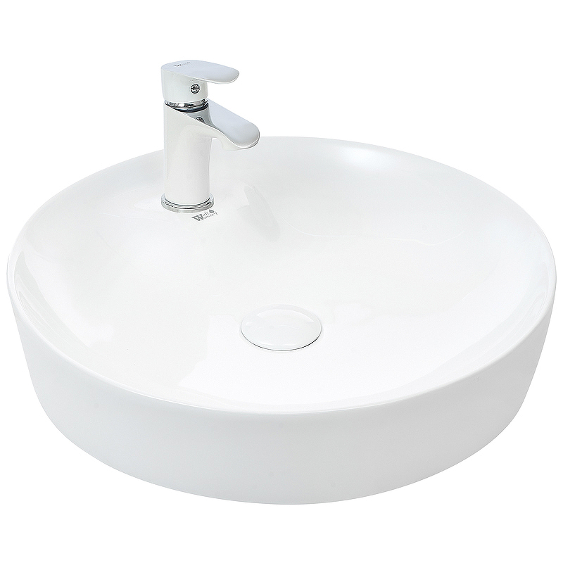 Раковина-чаша WeltWasser Elbach 3204 46 10000004568 Белый глянец от магазина ЛесКонПром.ру