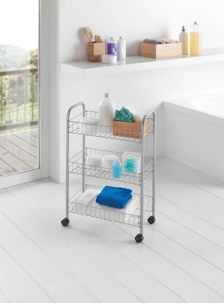 Полка Metaltex Lugano 34.01.03 3-ярусная от магазина ЛесКонПром.ру