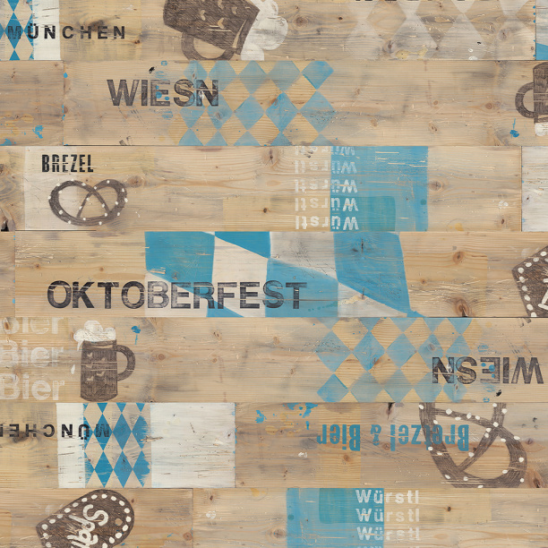 Плита ЛДСП напольная Октоберфест 1200х900х16 мм от магазина ЛесКонПром.ру