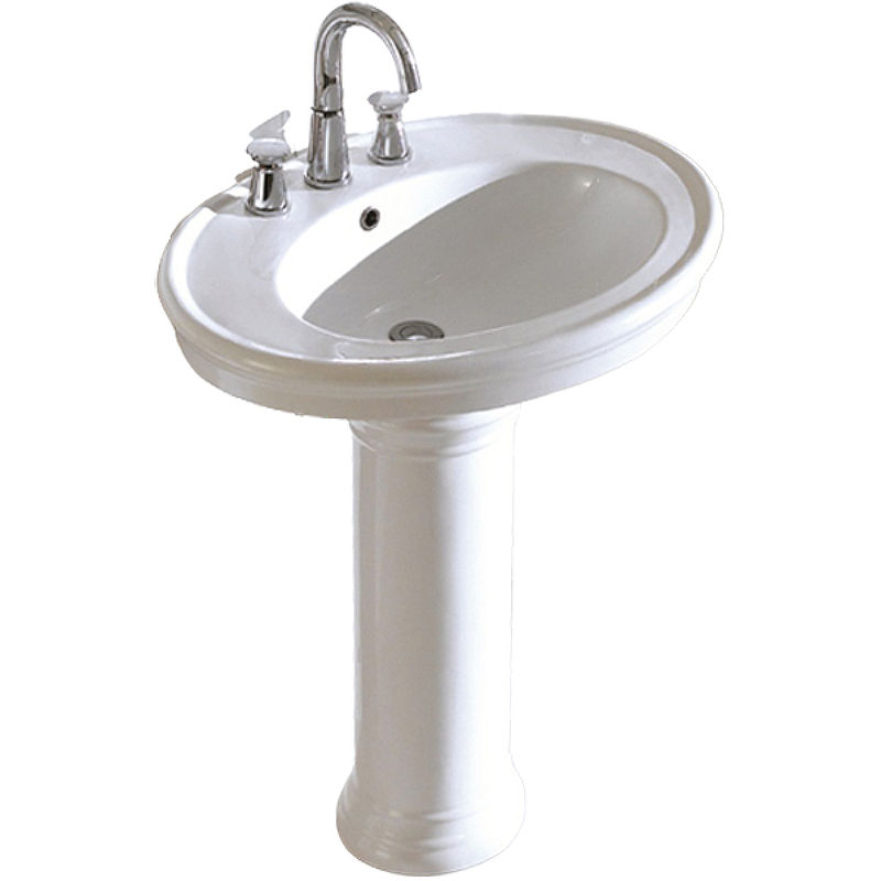 Раковина CeramaLux Lux Classic 75 2061 Белая от магазина ЛесКонПром.ру