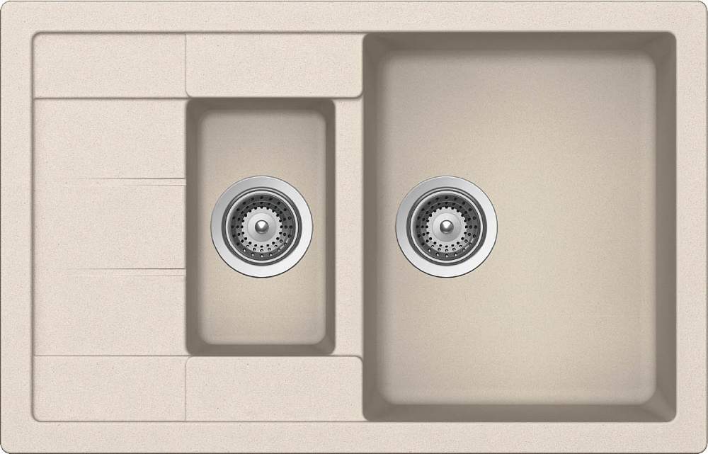 Кухонная мойка ASTER 60D CRISTALITE 700766 SCHOCK от магазина ЛесКонПром.ру