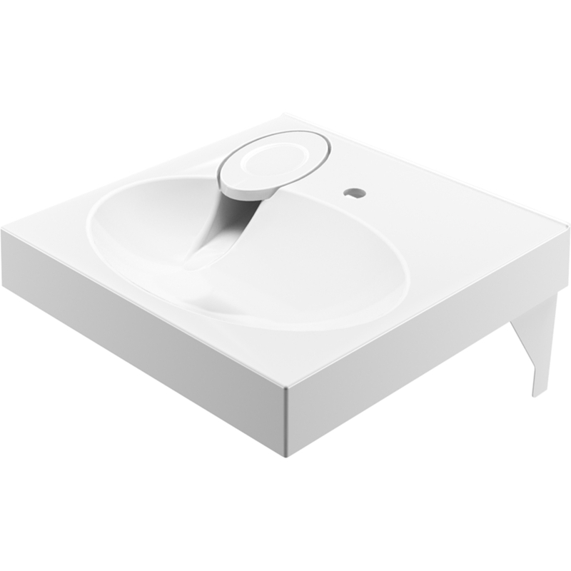 Раковина Paola Liguria 60x60 на стиральную машину Белая глянцевая от магазина ЛесКонПром.ру