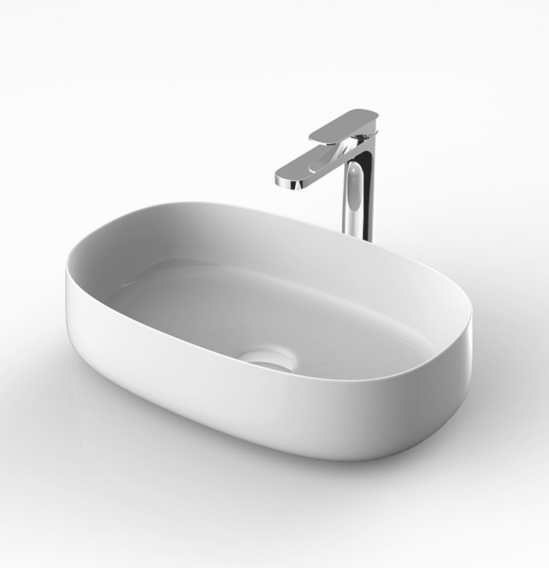 Раковина Artceram Cognac 55 COL003 01 00 Белая от магазина ЛесКонПром.ру