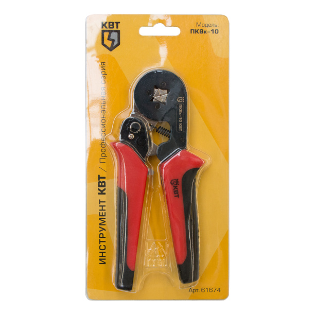 Пресс-клещи КВТ для гильз саморегулирующийся от магазина ЛесКонПром.ру