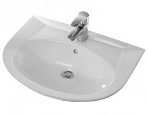 Раковина Sanita Luxe Classic Luxe SL400101 CLCSLWB01 Белая от магазина ЛесКонПром.ру