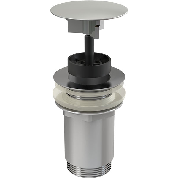 Донный клапан для умывальника Alcaplast A396 Хром от магазина ЛесКонПром.ру