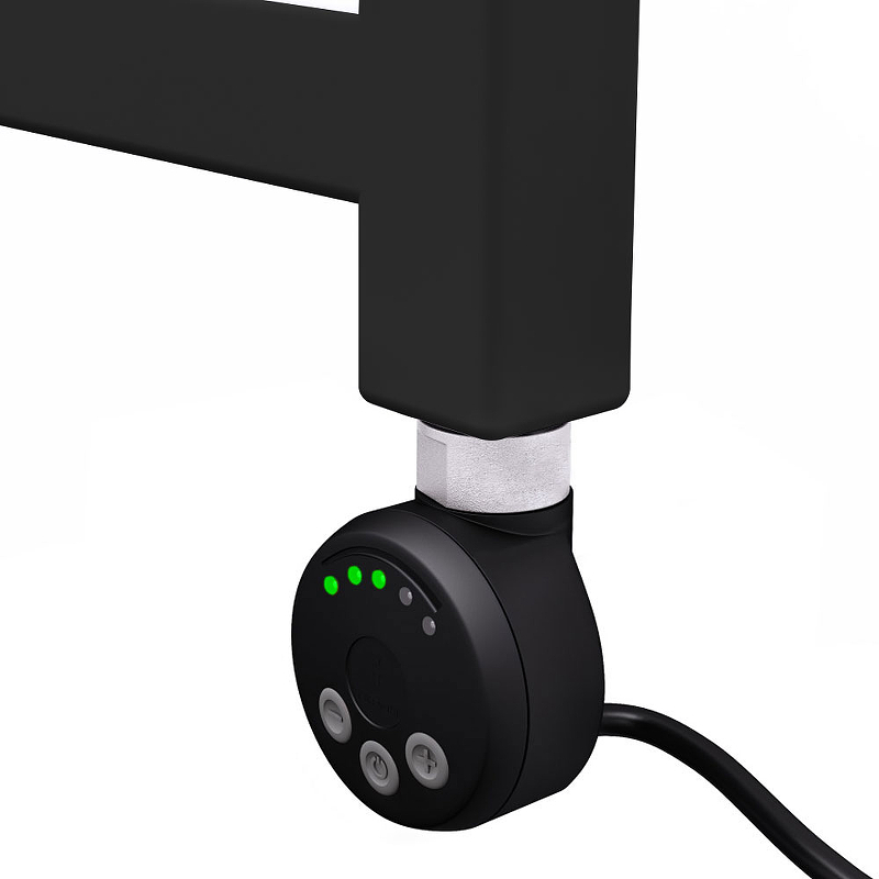 Электрический полотенцесушитель Lemark Atlantiss 50х80 LM32810REBL Черный от магазина ЛесКонПром.ру