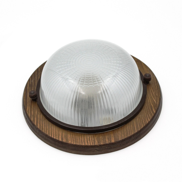 Светильник Свет Кантри 1х60 Вт Е27 IP54 орех от магазина ЛесКонПром.ру